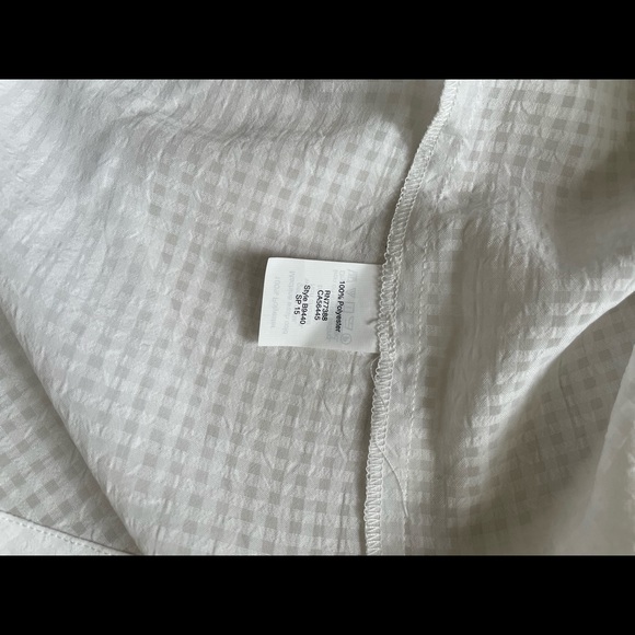 J.Crew Factory White 3/4 Sleeved Top - Picture 5 of 10